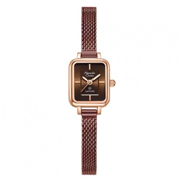 Alexandre Christie AC 2B38 Rosegold Full Brown LHBROBO Mini Size